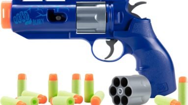 rekt jury revolver foam dart blaster pistol gun review