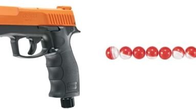 umarex t4e by p2p hdp 50 caliber pepper round air pistol review