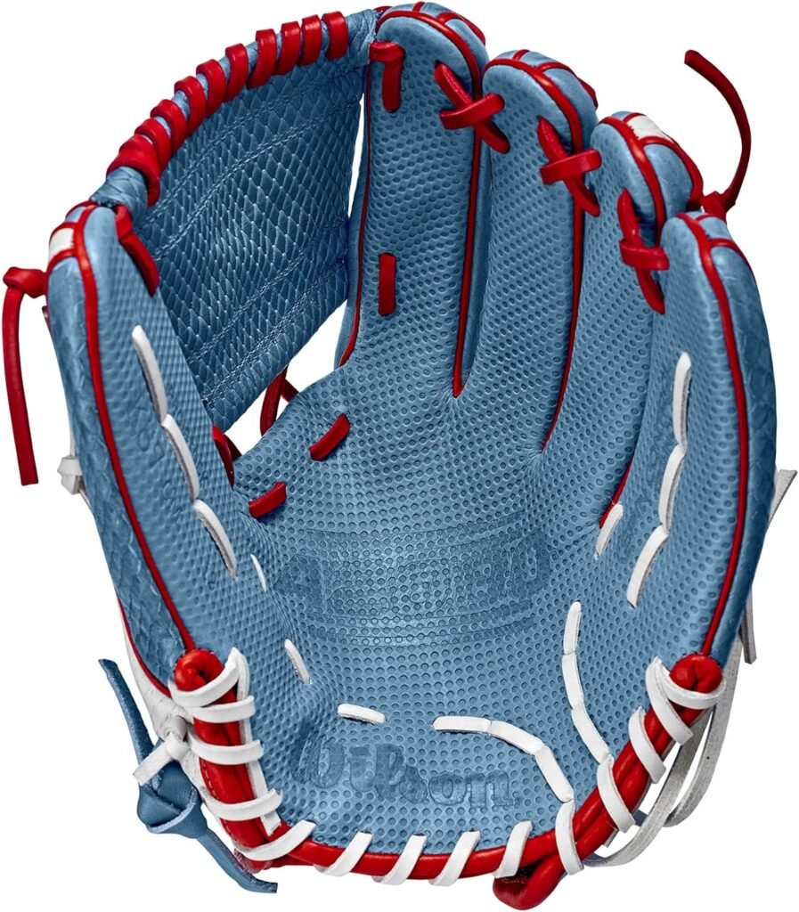 WILSON 2022 A2000™ Kelsey Stewart Game Model with Spin Control™  SuperSkin™ Infield Fastpitch Softball Glove - Right Hand Throw