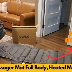 CuPiLo Massager Mat Full Body, Heated Massage Pad Review | Worth Buying?