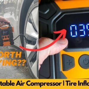 Portable Air Compressor & Tire Inflator Demo and Review | Worth Buying?