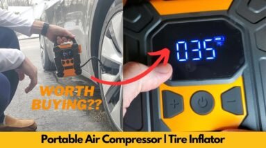 Portable Air Compressor & Tire Inflator Demo and Review | Worth Buying?