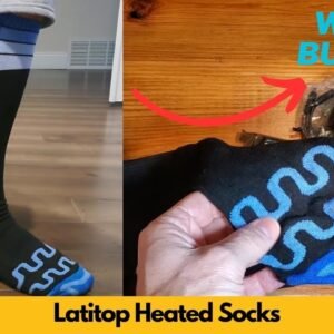 Latitop Heated Socks Demo and Review 🧦❄️ | Are they worth buying?