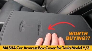 MASHA Car Armrest Box Cover for Tesla Model Y & Model 3 | Is it worth buying?