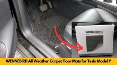 WENNEBIRD All Weather Carpet Floor Mats for Tesla Model Y Review