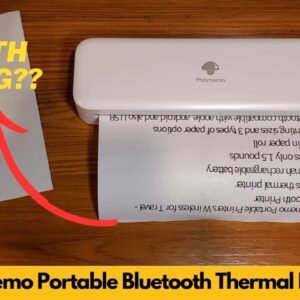 Phomemo Portable Printers Wireless for Travel - Bluetooth Printer Review and Demo | Worth Buying?