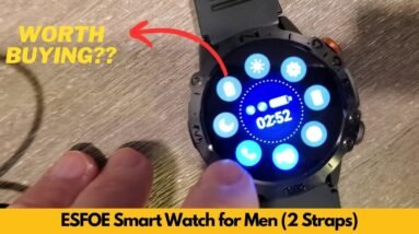 ESFOE Smart Watch for Men Review and Demo | Worth Buying?