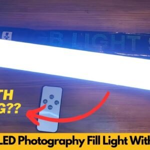 Temu -  LED Photography Fill Light With Tripod Review and Demo   Worth Buying?