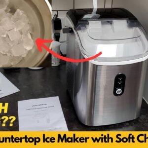 Pebble Ice Maker | Nugget Countertop Ice Maker with Soft Chewable Ice Review | Worth Buying?
