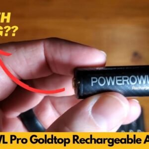 POWEROWL Pro Goldtop Rechargeable AA Batteries Review | Worth Buying?