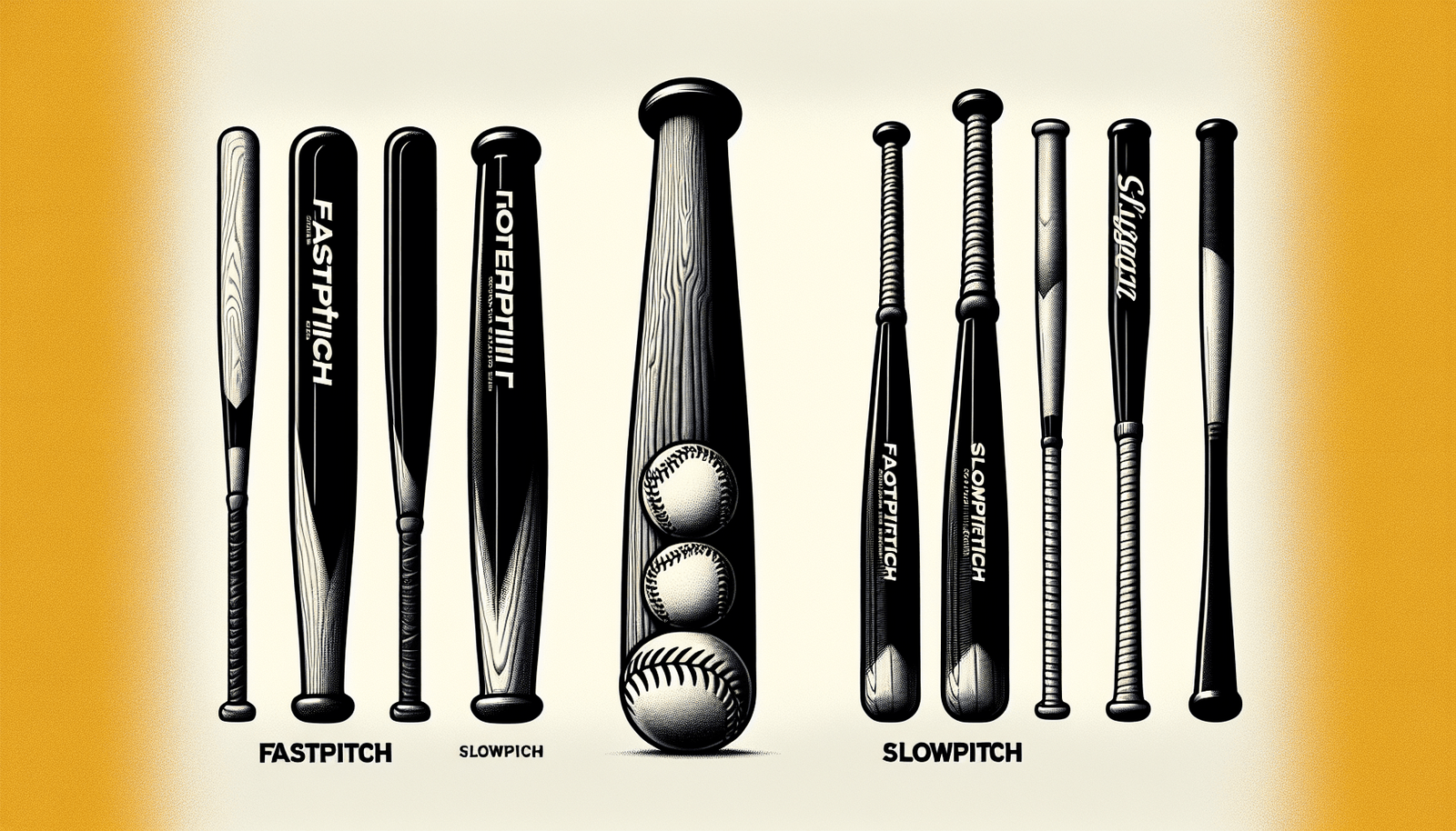 are-fastpitch-and-slowpitch-softball-bats-the-same