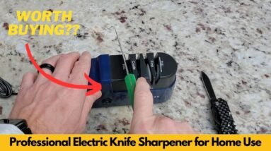 Professional Electric Knife Sharpener for Home Use | Worth Buying?