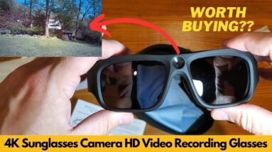 4K Sunglasses Camera HD Video Recording Glasses Review | Worth Buying?