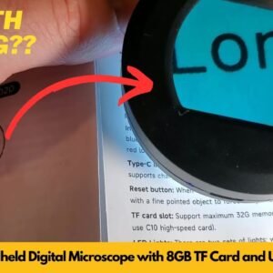 2 Inch LCD Handheld Digital Microscope with 8GB TF Card and USB Card Reader Review | Worth Buying?