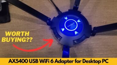 AX5400 USB WiFi 6 Adapter for Desktop PC | Worth Buying?
