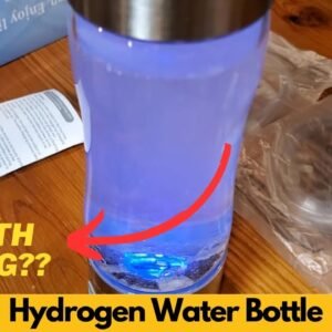 Hydrogen Water Bottle Generator with SPE PEM Technology Water Ionizer | Worth Buying?