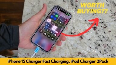 iPhone 15 Charger Fast Charging, iPad Charger 2Pack Review | Worth Buying?