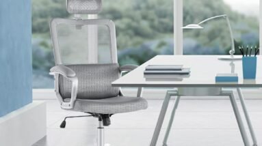 office desk computer chair ergonomic high back comfy swivel gaming home mesh chairs with wheels lumbar support adjustabl