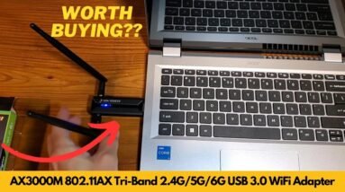 AX3000M 802 11AX Tri Band 2 4G 5G 6G USB 3 0 WiFi Adapter for PC Laptop | Worth Buying?