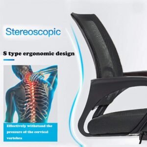bestoffice office chair ergonomic cheap desk chair mesh computer chair lumbar support modern executive adjustable stool 1 1