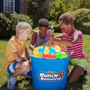 bunch o balloons crazy color by zuru 200 rapid filling self sealing water balloons for outdoor family friends children s 2