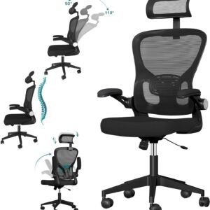 cbbpet ergonomic office chaircomputer chair with lumbar supporthome office desk chairshome office swivel mesh chair flip