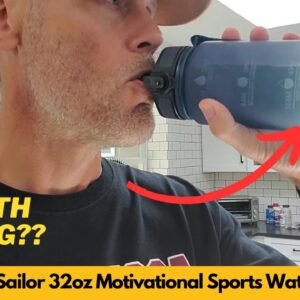 Sahara Sailor Water Bottles, 32oz Motivational Sports Water Bottle with Time Marker | Worth Buying?