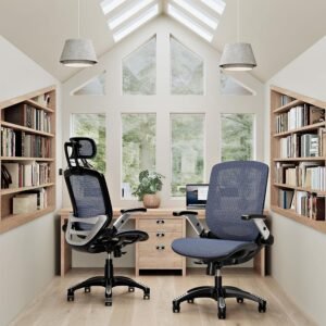 gabrylly ergonomic office chair mesh desk chair lumbar support and adjustable flip up arms soft wide seat 90 120 tilt hi 3