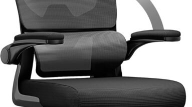 naspaluro ergonomic office chair high back computer chair with elastic adaptive lumbar support adjustable height headres