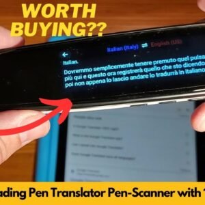 BridgeOne Reading Pen, Translator Pen Scanner with 134 Languages | Worth Buying?