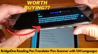 BridgeOne Reading Pen, Translator Pen Scanner with 134 Languages | Worth Buying?