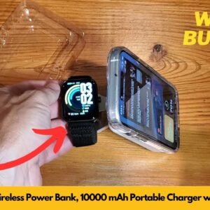 NEWQ Magnetic Wireless Power Bank, 10000 mAh Portable Charger with iWatch Charger | Worth Buying?