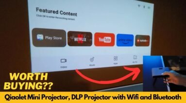 Qiaolet Mini Projector, DLP Projector with Wifi and Bluetooth, Electric Focus | Worth Buying?