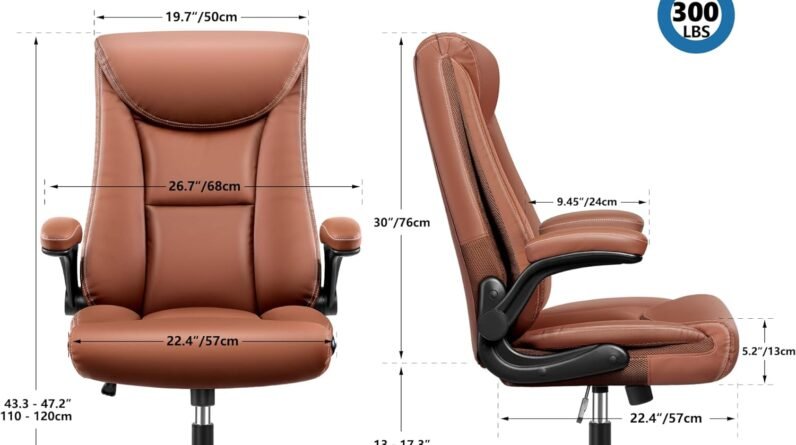 ergonomic office chair big and tall executive home office desk chair shiny leather swivel computer chair with high back 1 1