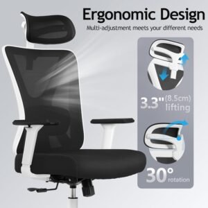 kerdom ergonomic office chair review