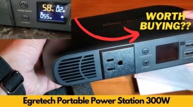 Portable Power Station 300W, 260Wh Solar Generator with 300W AC & 100W PD | Worth Buying?