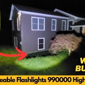 Rechargeable Flashlights 990000 High Lumens | Worth Buying?