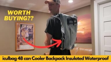 iculbag 48 can Cooler Backpack Insulated Waterproof | Worth Buying?