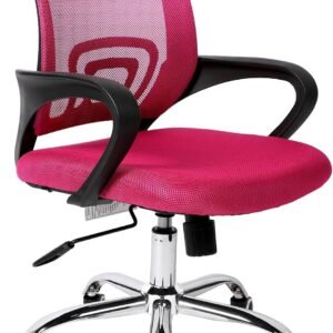 office chairergonomic mesh computer chair with wheels and arms and lumbar support adjustable height study chair