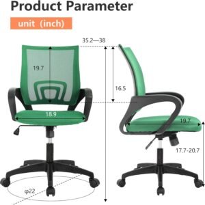 paylesshere home office chair desk computer chair adjustable ergonomic chair lumbar support armrest executive with high 1 1