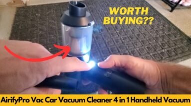 AirifyPro Vac Car Vacuum Cleaner 4 in 1 Handheld Vacuum | Worth Buying?