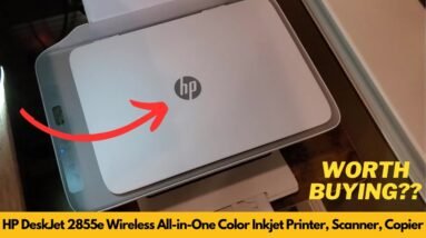 HP DeskJet 2855e Wireless All in One Color Inkjet Printer, Scanner, Copier | Worth Buying?