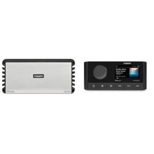 fusion signature series 6 channel 1500 watt marine amplifier a garmin brand ms ra210 marine stereo with dsp a brand