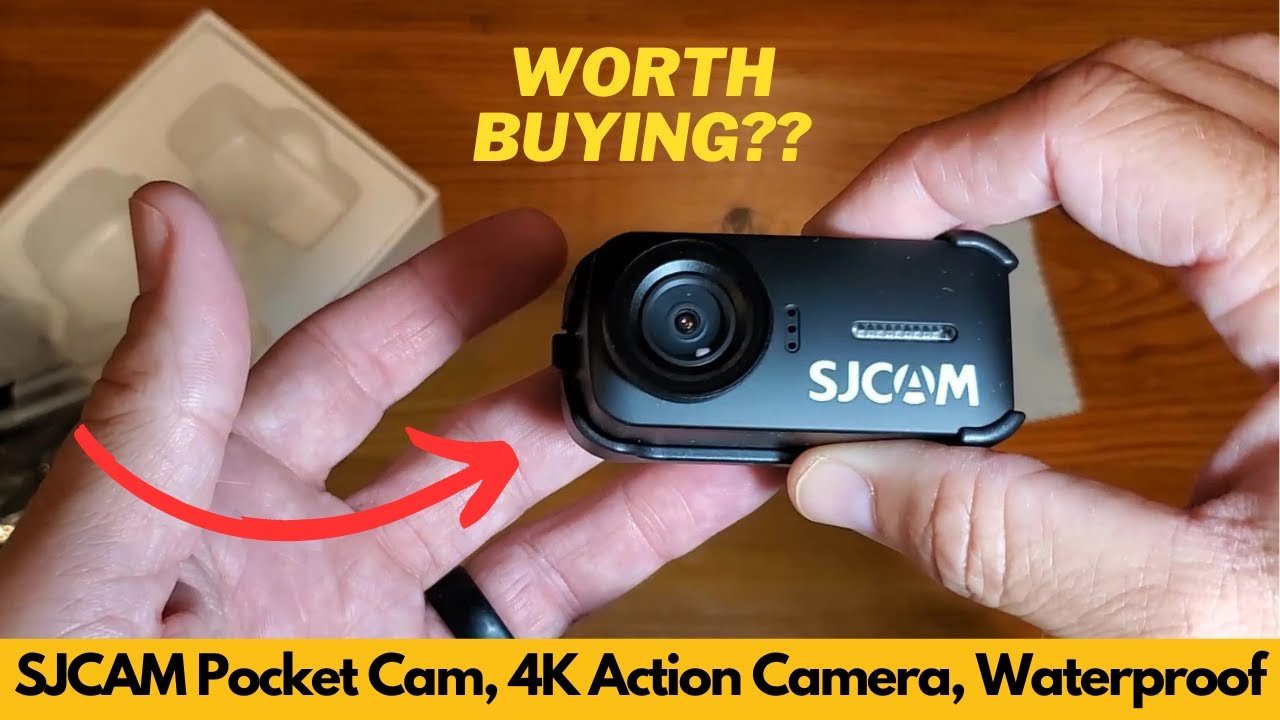Mini Jacket Camera Worth It? SJCAM Pocket Cam, 4K Action Camera, Stabilization, Waterproof ...