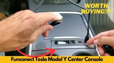 Worth It? Funconect USB Hub for 2024 2023 2022 2021 Tesla Model 3 Model Y, Center Console Accessory