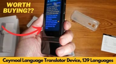 Worth It? Ceymoal Language Translator Device, Portable Two Way Instant Translator, 139 Languages