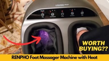 Worth It? RENPHO Foot Massager Machine with Heat, Shiatsu Deep Kneading Foot Massager