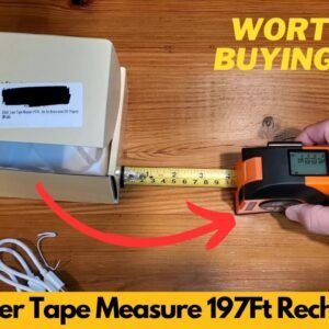 Elikliv Laser Tape Measure 197Ft Rechargeable Laser Measurement and 16Ft Manual | Worth Buying?