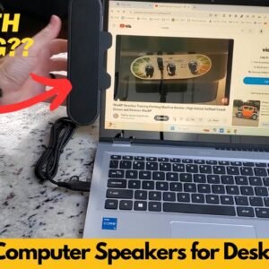 Worth It? INGA Computer Speakers for Desktop PC, USB Monitor Speaker Bar with Clip On