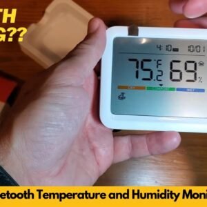 Worth It? SwitchBot Bluetooth Temperature and Humidity Monitor Meter Pro, Wireless Indoor Hygrometer